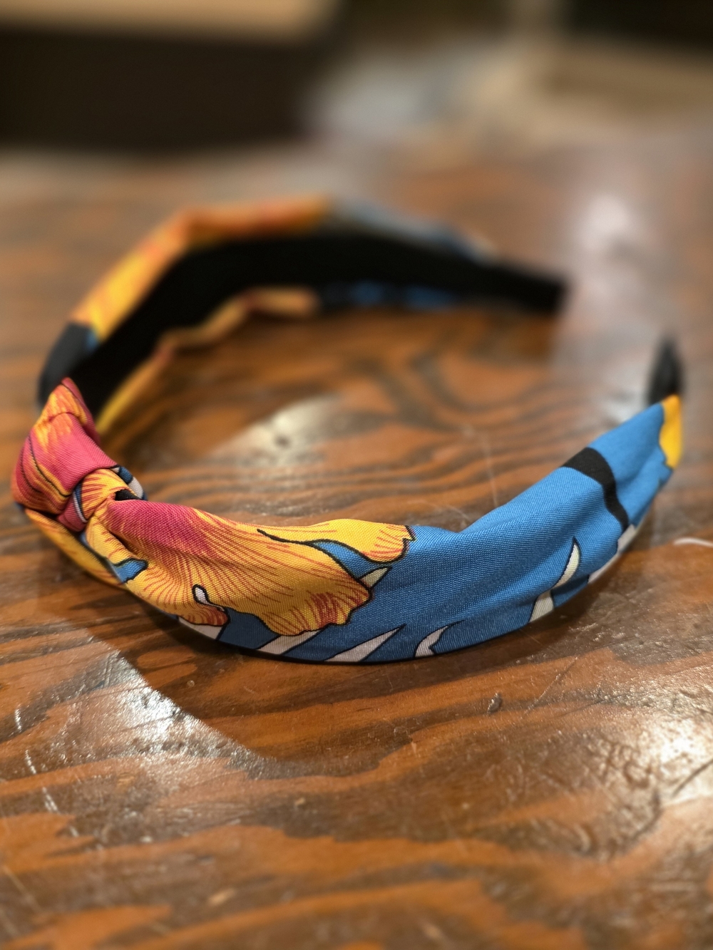 Tropical Floral Knot Headband